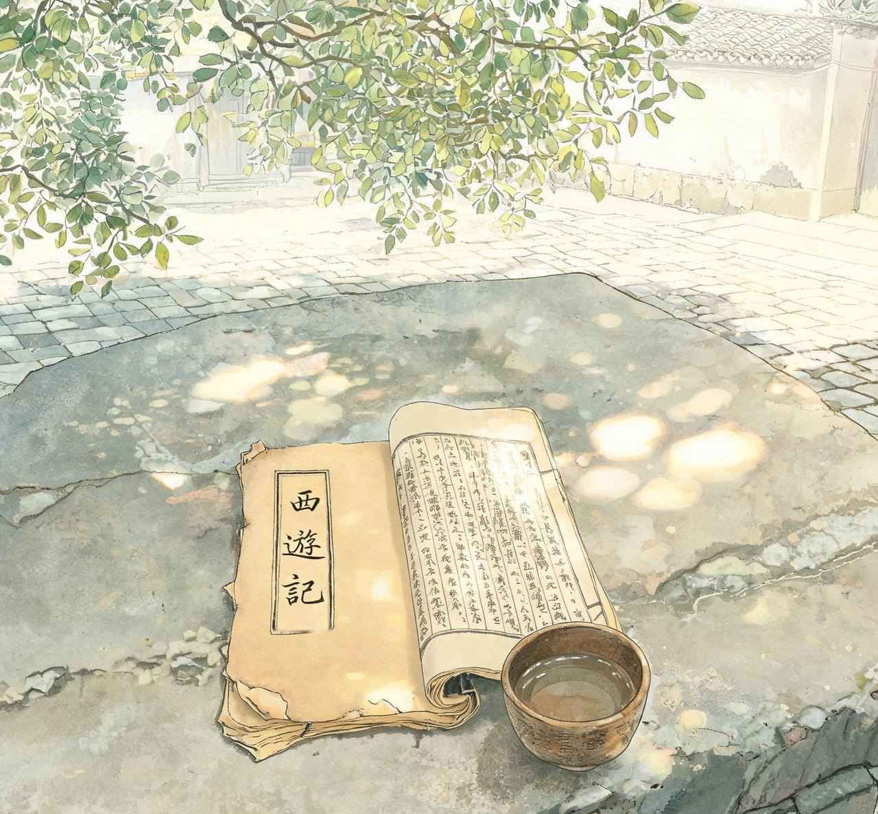 如果给你一周年假，没有工作消息、不用应付人情，就坐在这个石板上喝喝茶看看闲书，你