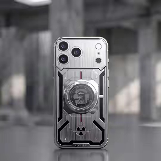 Caviar限量定制iPhone17 Pro有点离谱！内置实体辐射探测器，能测伽