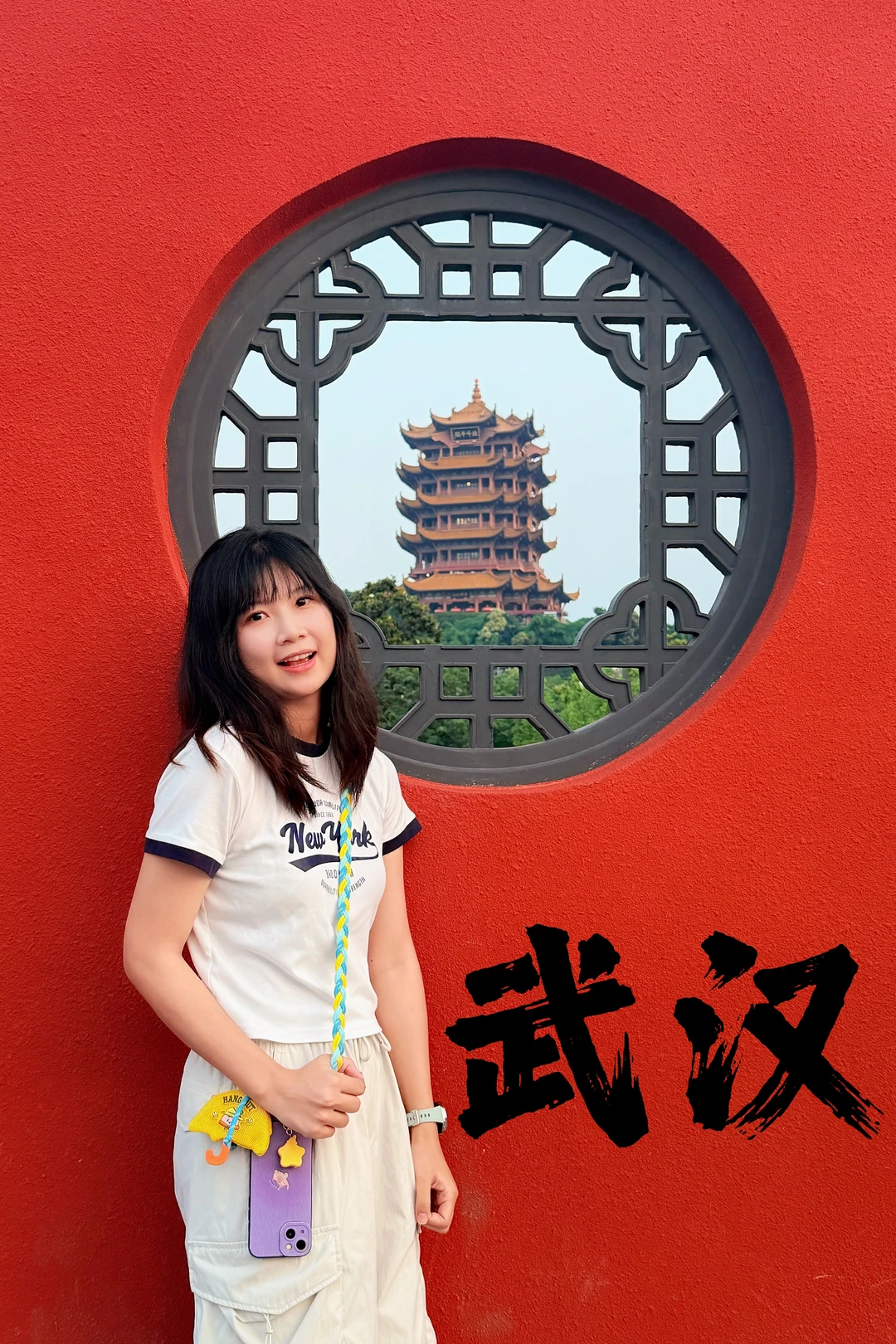 武汉新地标🔥黄鹤楼新红墙正式开放啦！