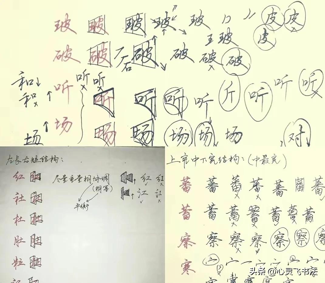 实用连笔字，很多朋友在练，因为平时用得太多了！
怎么全面系统练习行楷连笔字？可以