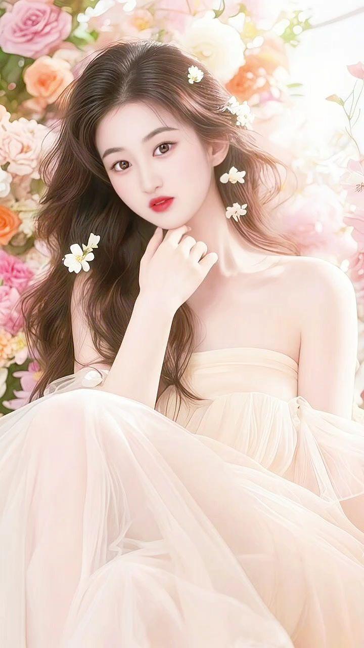 美出温柔感 花系妆容灵感 花漾写真 清纯甜美 温柔风