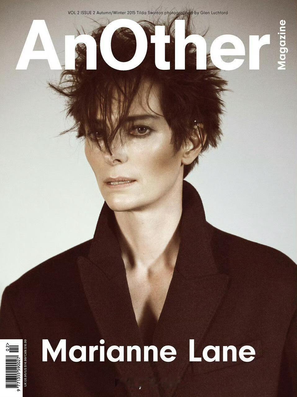 Tilda Swinton 2015年杂志写真，现在看还是太超前了 ​​​