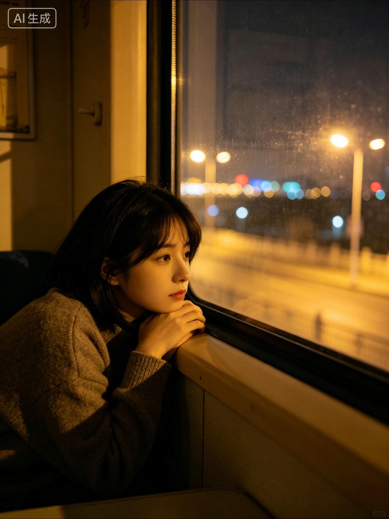 《小重山·夜念》珠乡小女

冷漏声声夜未央。
孤窗灯影瘦，断愁肠。
旧时手足共檐