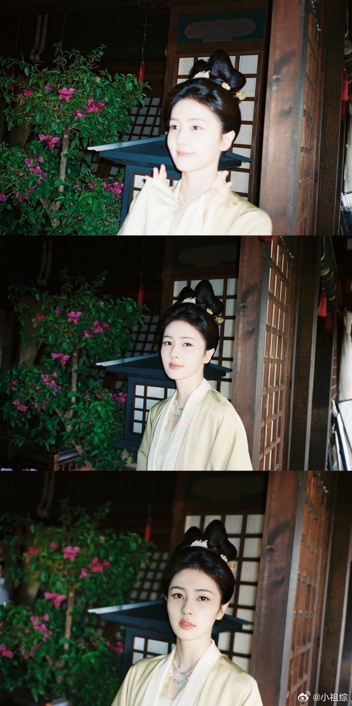 白鹿神秘叶璃呀白鹿晒叶璃花絮照，“叶璃呀，神秘叶璃呀” ，好多美照！白鹿晒叶璃花
