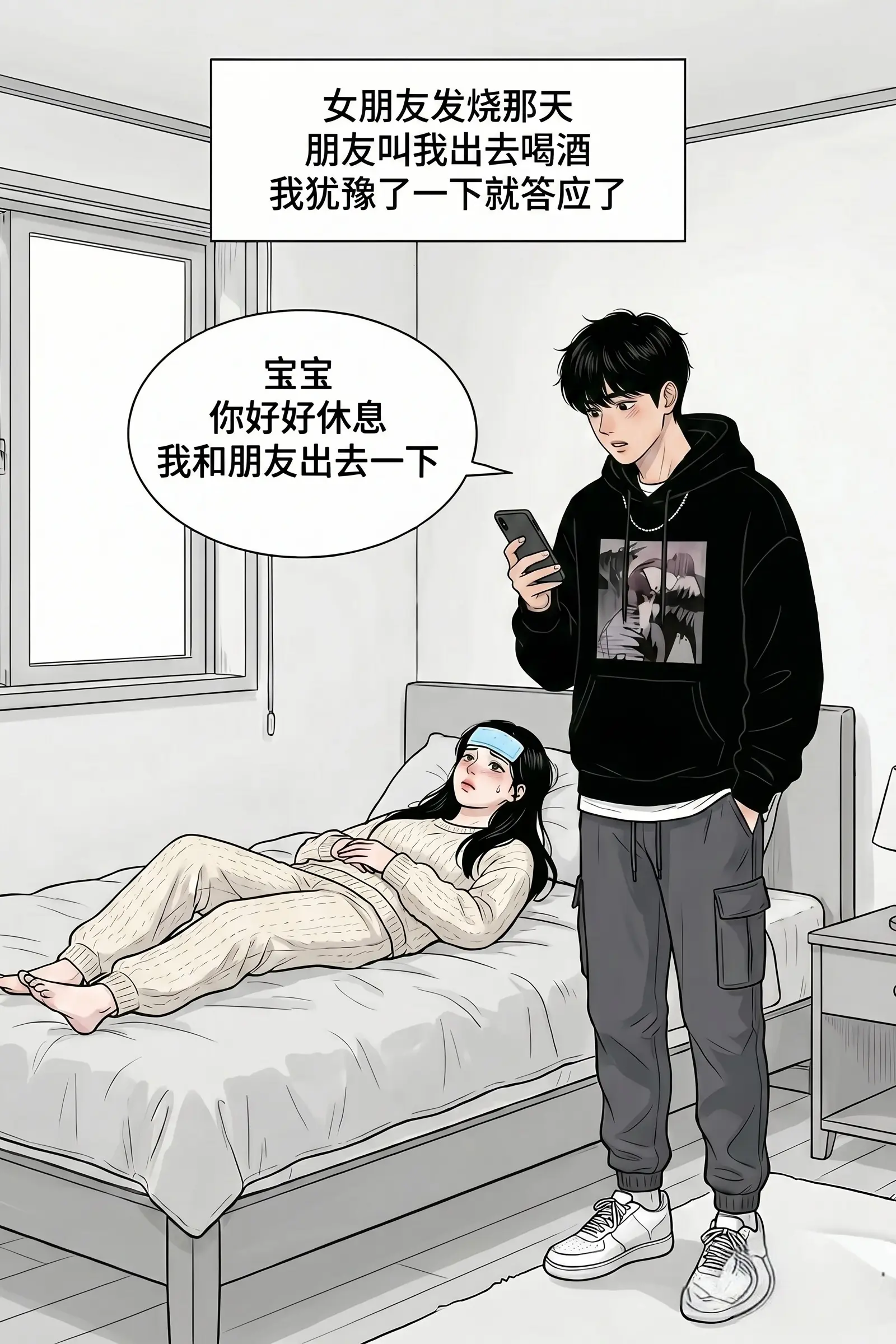 “虚假的爱，只在事后愧疚里”