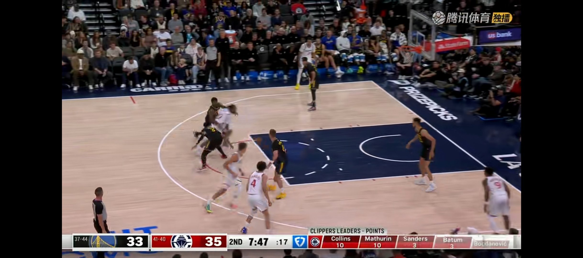 比赛可以输，双向必须练勇士vs快船金州勇士金州勇士