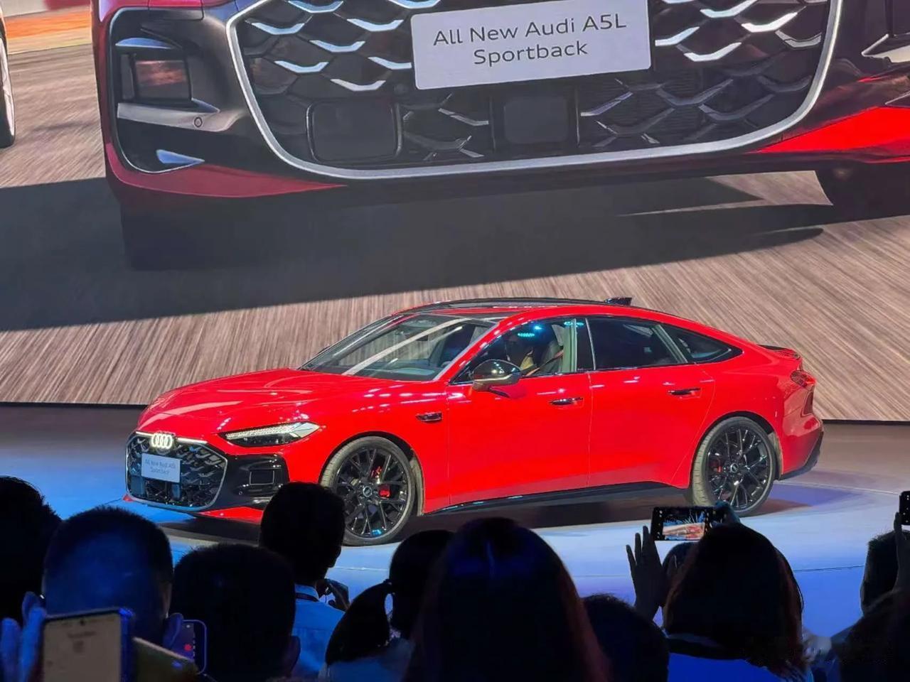 谁懂啊！A5L Sportback的内外设计，颜值控看了直接走不动道上汽奥迪 A