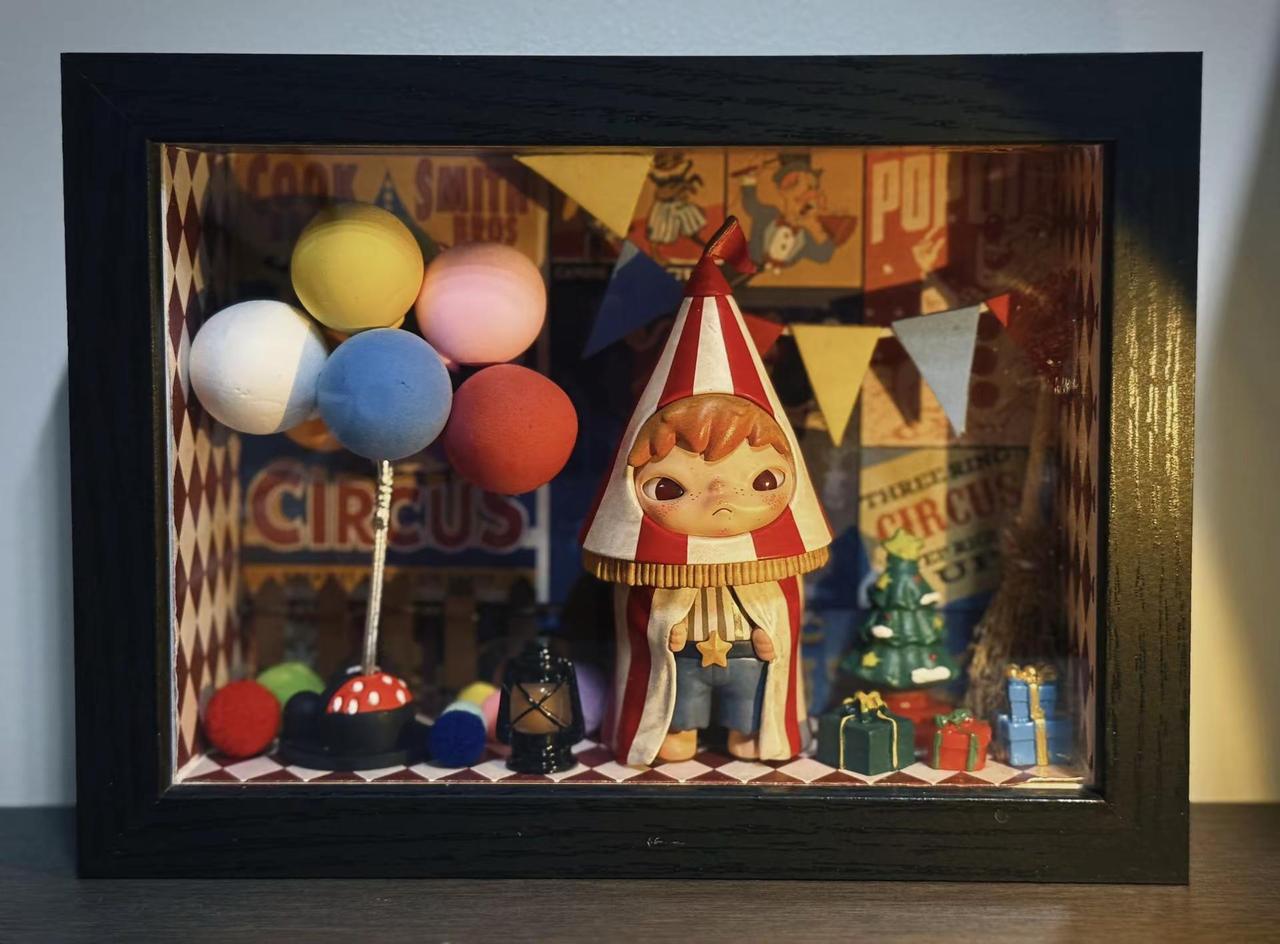 小野——马戏团造景 世界就像一个巨大的马戏团🎪让我们相信有童话世界🎠盲盒 泡