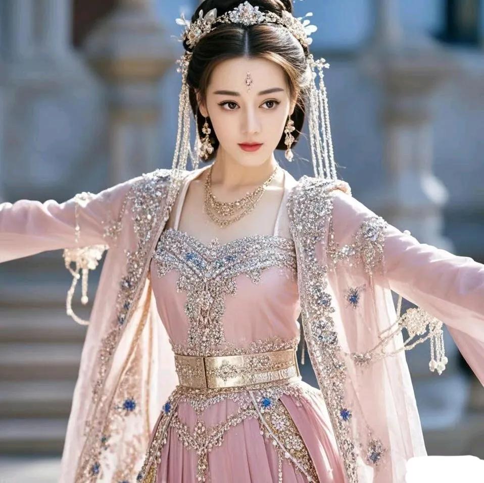 还是觉得热巴的脸适合异域风情古装，大家觉得这个好看吗？