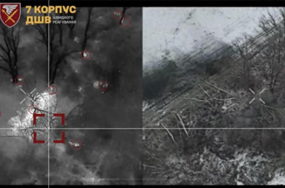 【俄借管道渗透库皮扬斯克，乌第7军团成功阻击】1月5日，乌克兰第7快速反应军团称
