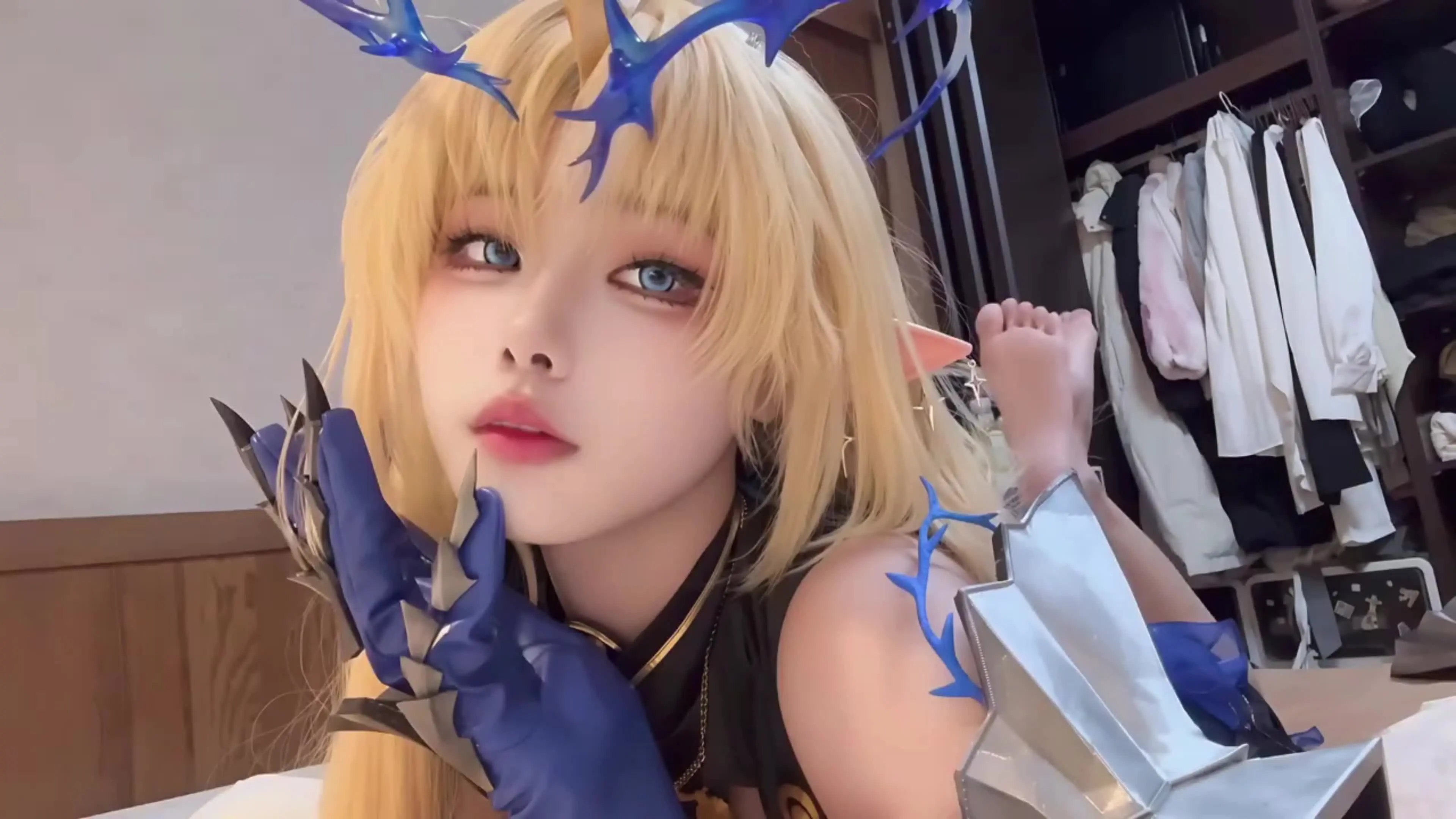 Momoko葵葵 卡提希娅 cos
