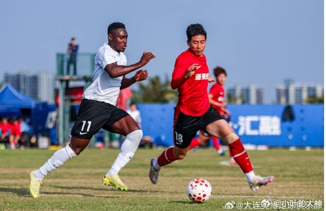 热身赛两连胜！王圣博、刘逸破门，大连英博2-1长春亚泰1月14日讯 大连英博官方