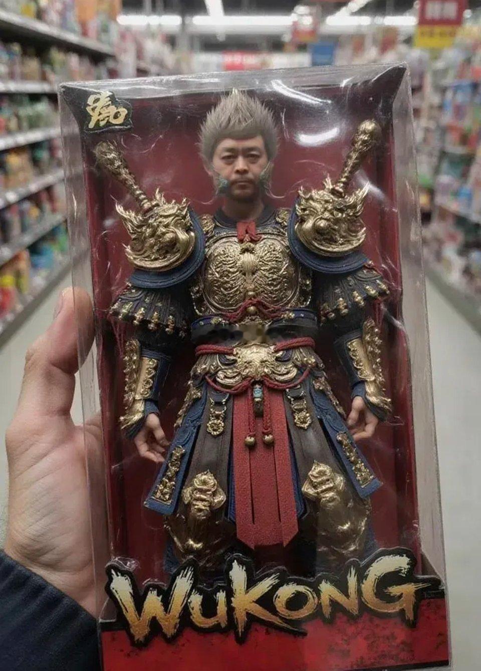 看到一个《黑神话悟空》手办，怎么跟游戏里的不一样？ ​​​
