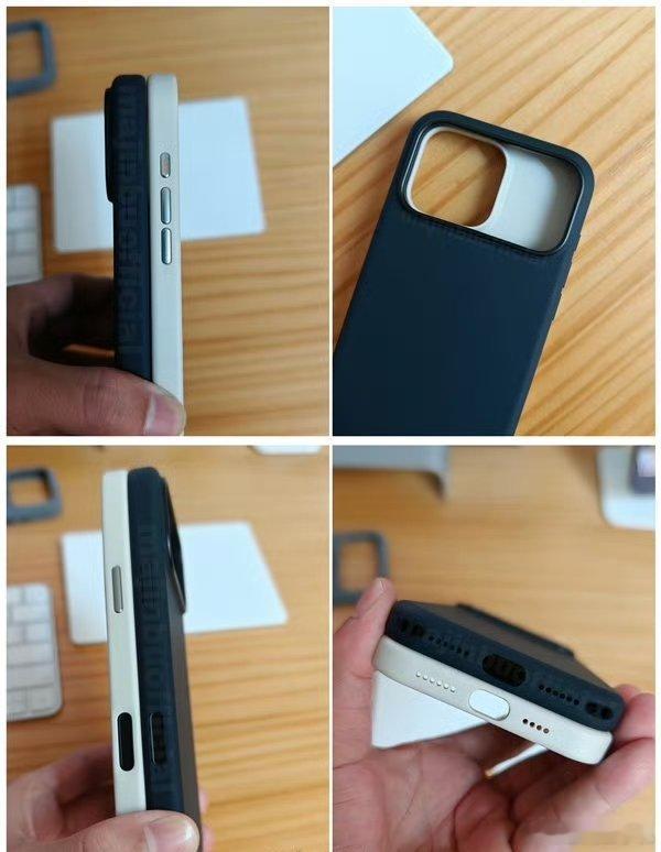 iPhone17官方保护壳首曝由此可见甄姬的后背Deco设计和曝光的模型机一致了