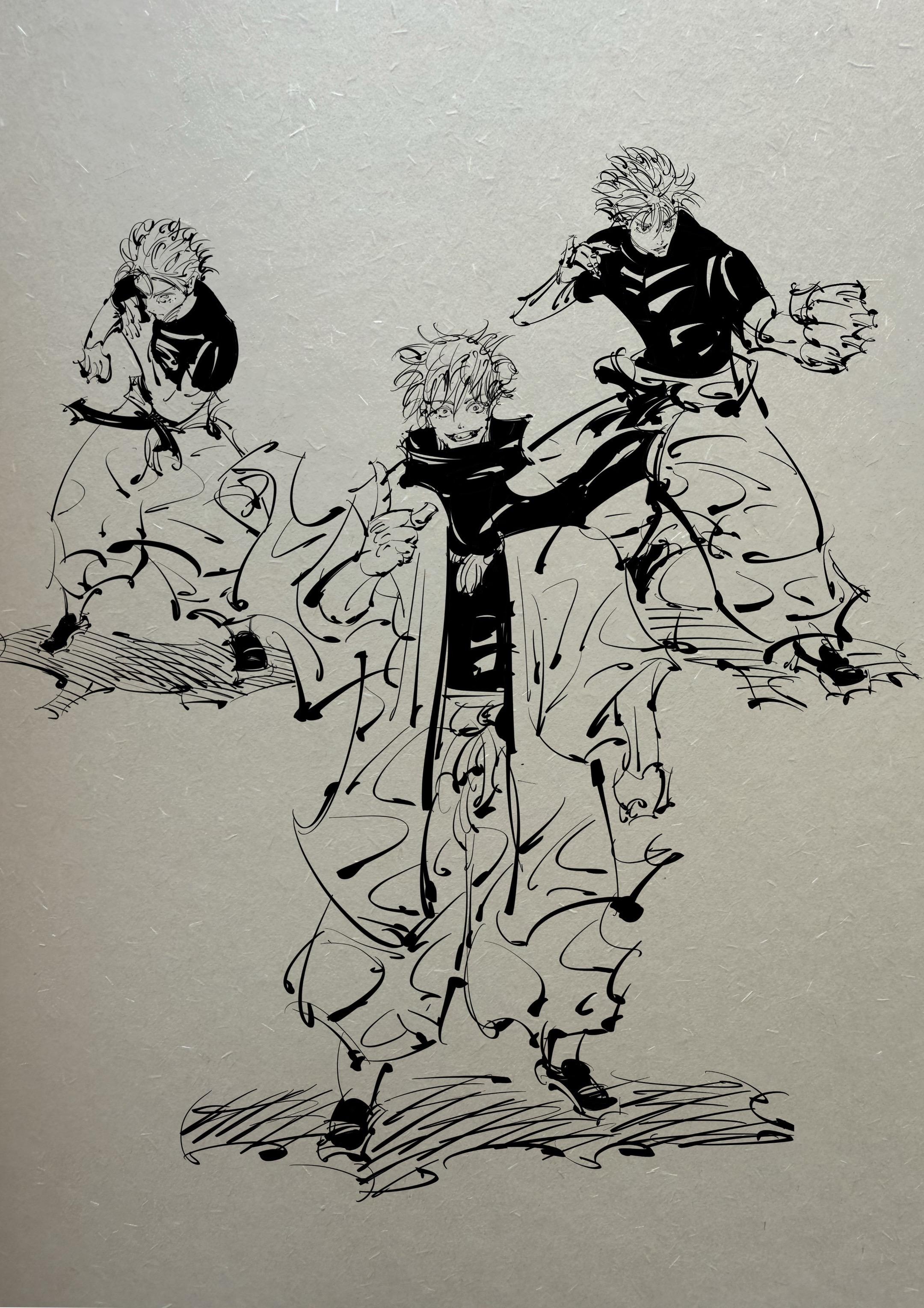 就是为了开心而已。画自己喜欢的东西就足够了，我还记得我为什么拿起了笔去...