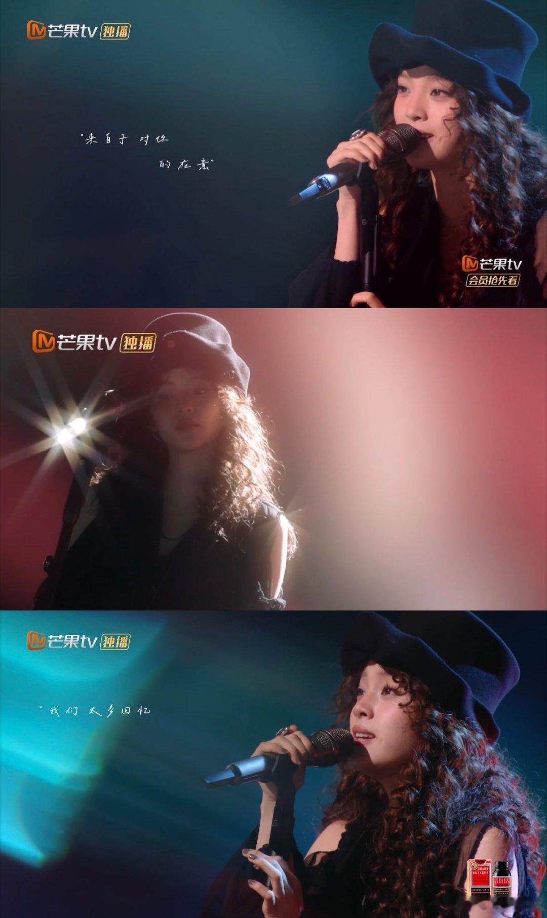 欧阳娜娜 老自看老己娜娜也太可爱了吧！化身自己的头号忠实观众，认真回看舞台的样子