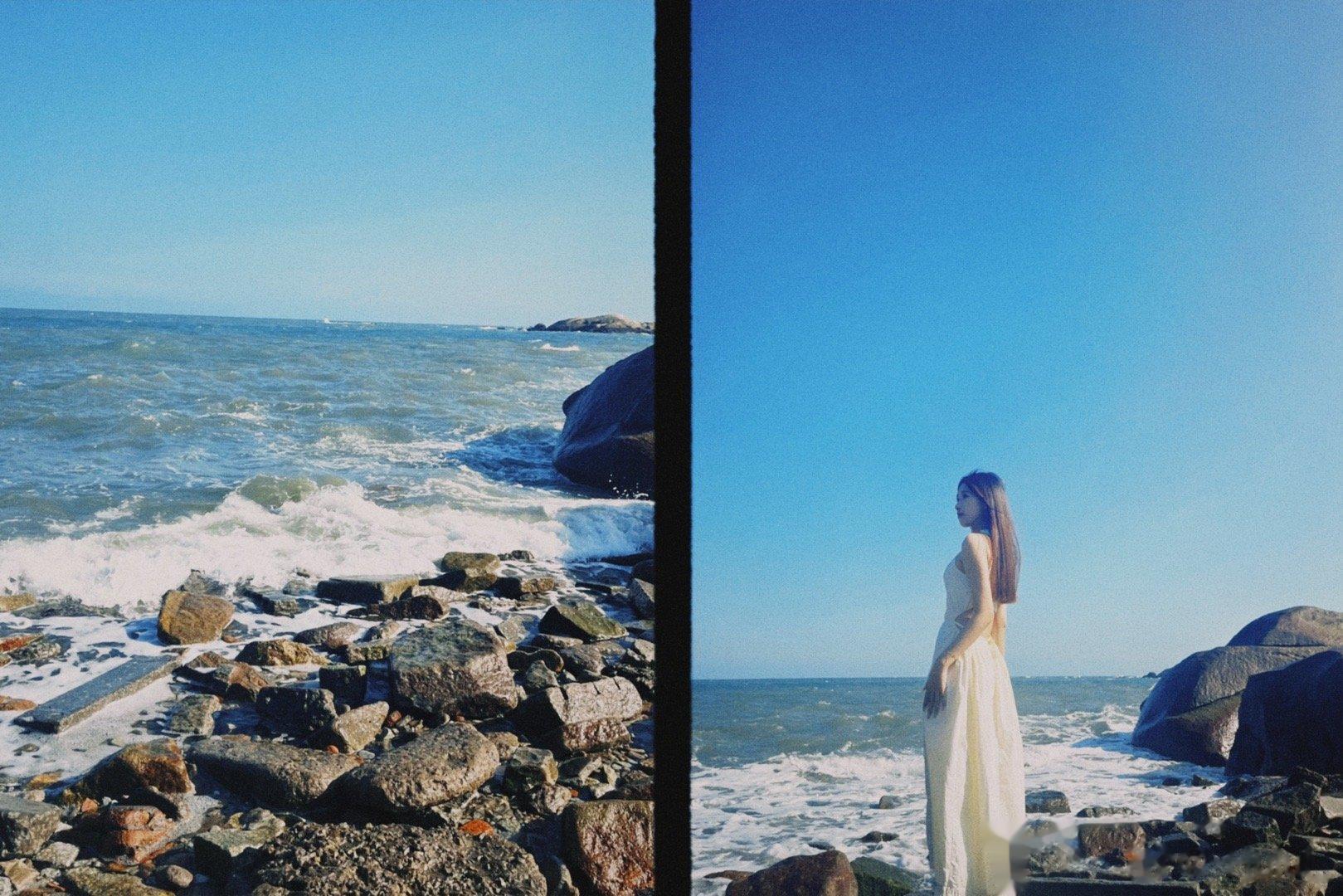 想了一夏天的海🌊  ​​​