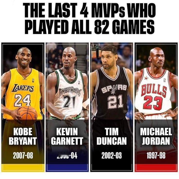 之前的4个全勤MVP，万万没想到，为了凑齐4个，已经需要追溯到90年代了！！新赛