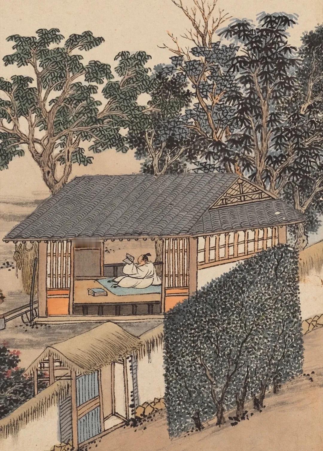 明代前卫玩法：把树修成照壁。