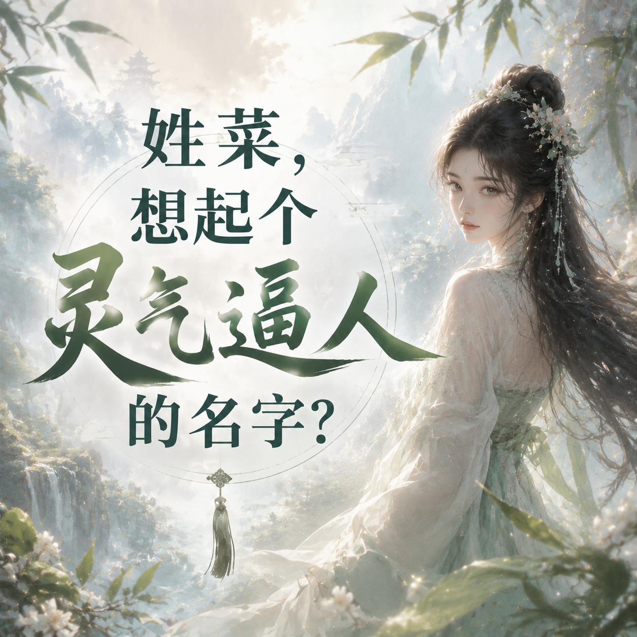 姓菜，想起个灵气逼人的名字？你们觉得可以叫啥？