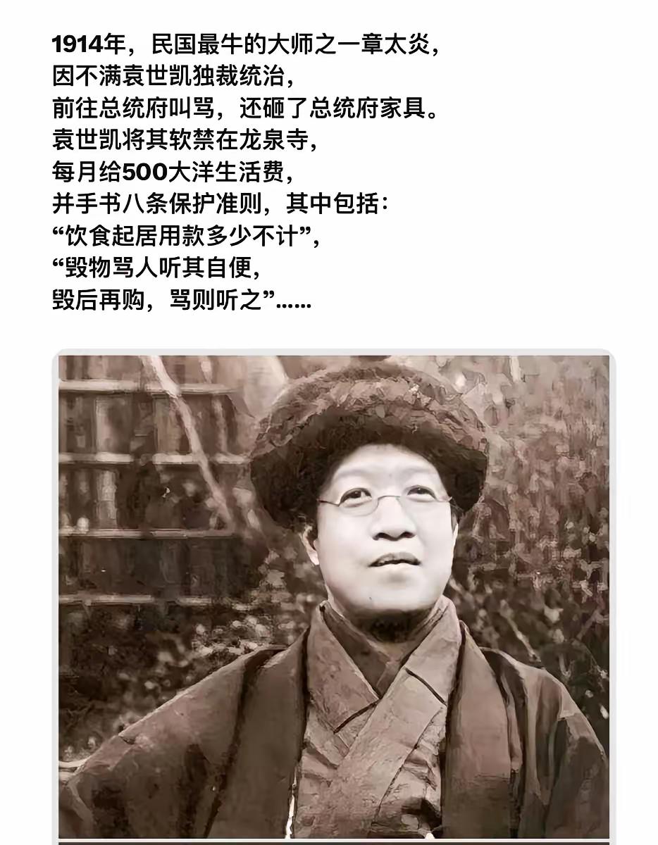 袁世凯居然忍得了他？还给他这样的待遇？