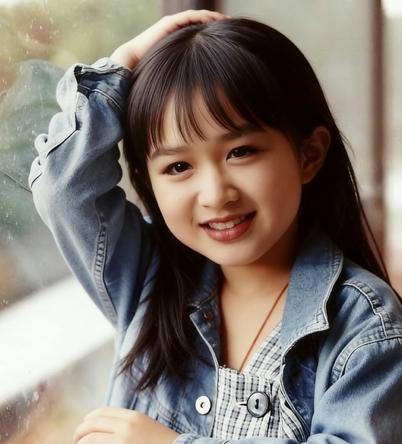 女明星小时候的照片，
她现在有三个漂亮的女儿。
和她合作的男演员都是大牌，
有周