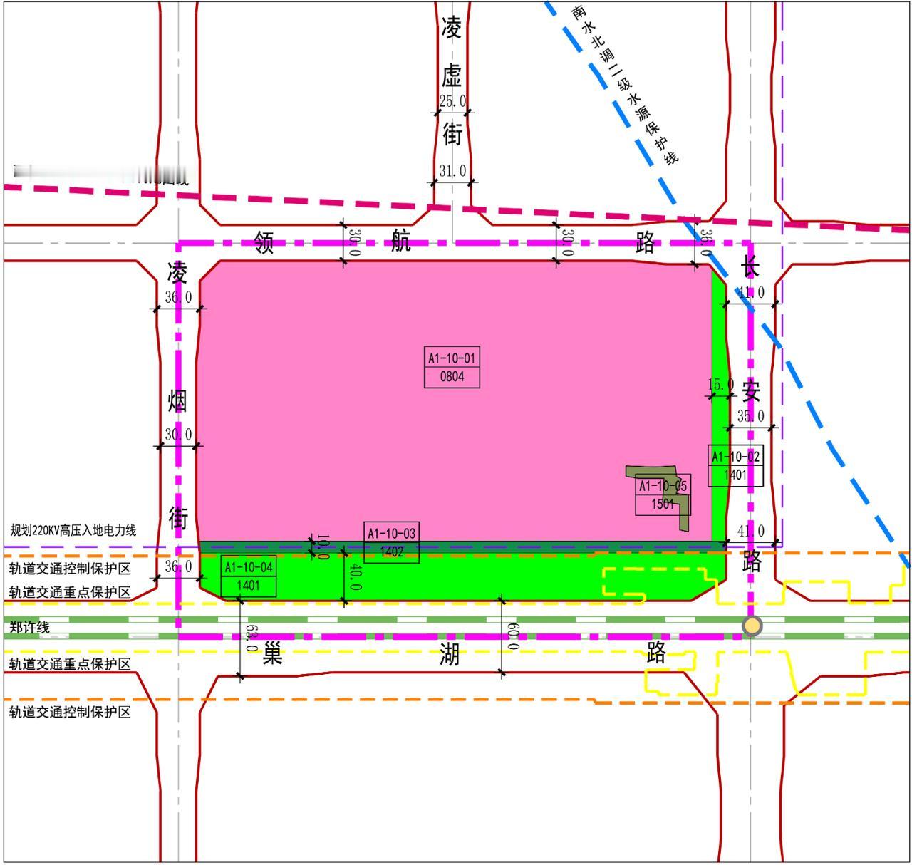 郑州食品工程职业学院长安路校区用地规划批后公示！
本次规划位于郑州航空港经济综合