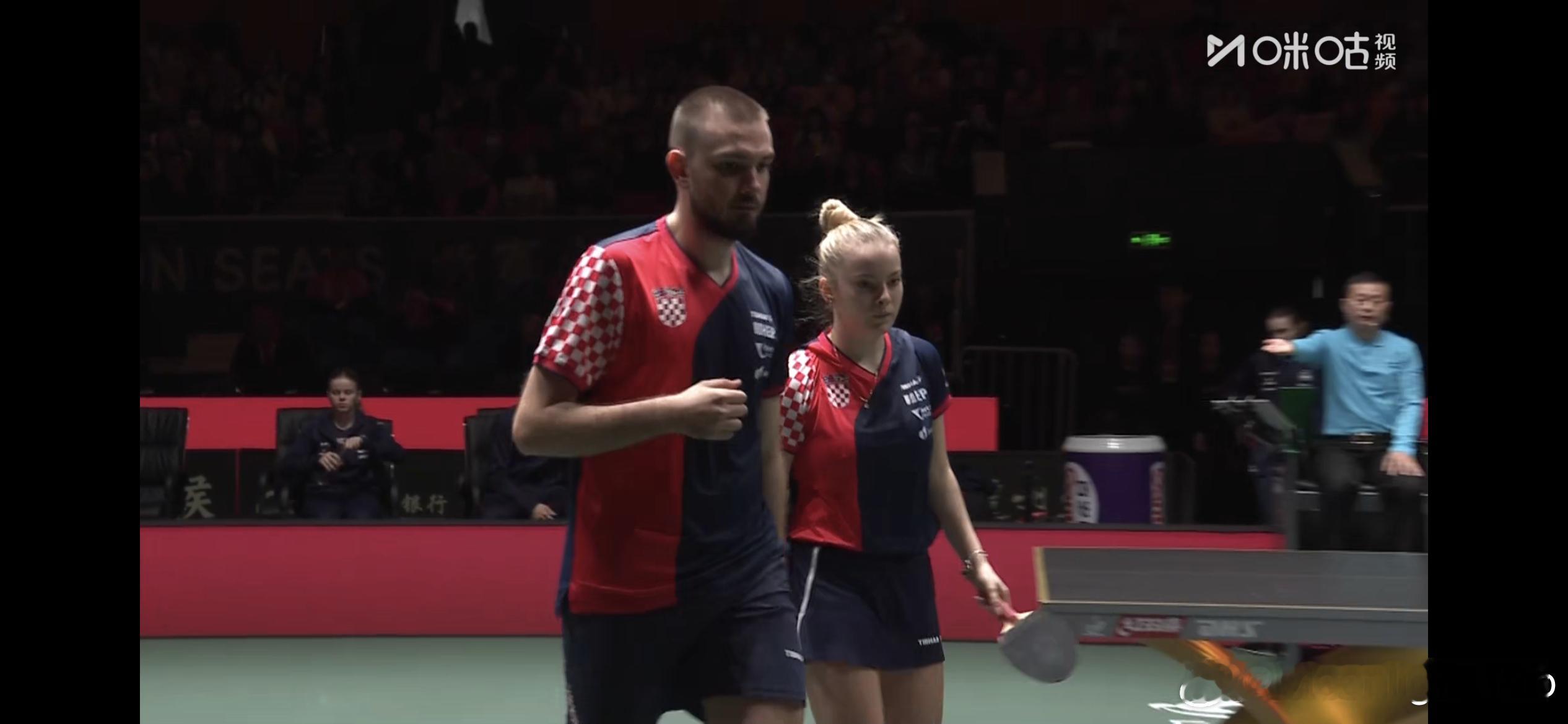 2025成都混合团体世界杯 🇸🇪瑞典1比2克罗地亚🇭🇷卡尔森/C·卡尔伯