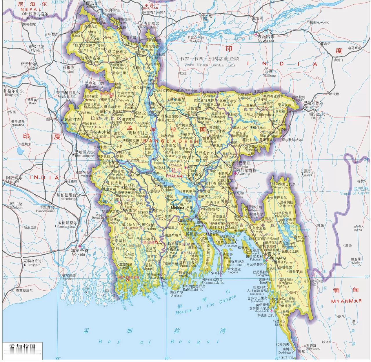 选择中国，而不是印度！孟加拉国下定了决心！7月27日，根据德国之声报道，德媒表示