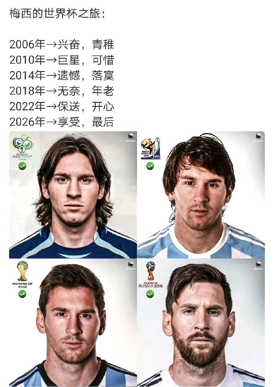 相比梅西的世界杯之旅，C罗的世界杯之旅更惨淡……
2006年→被虐，可怜 
20