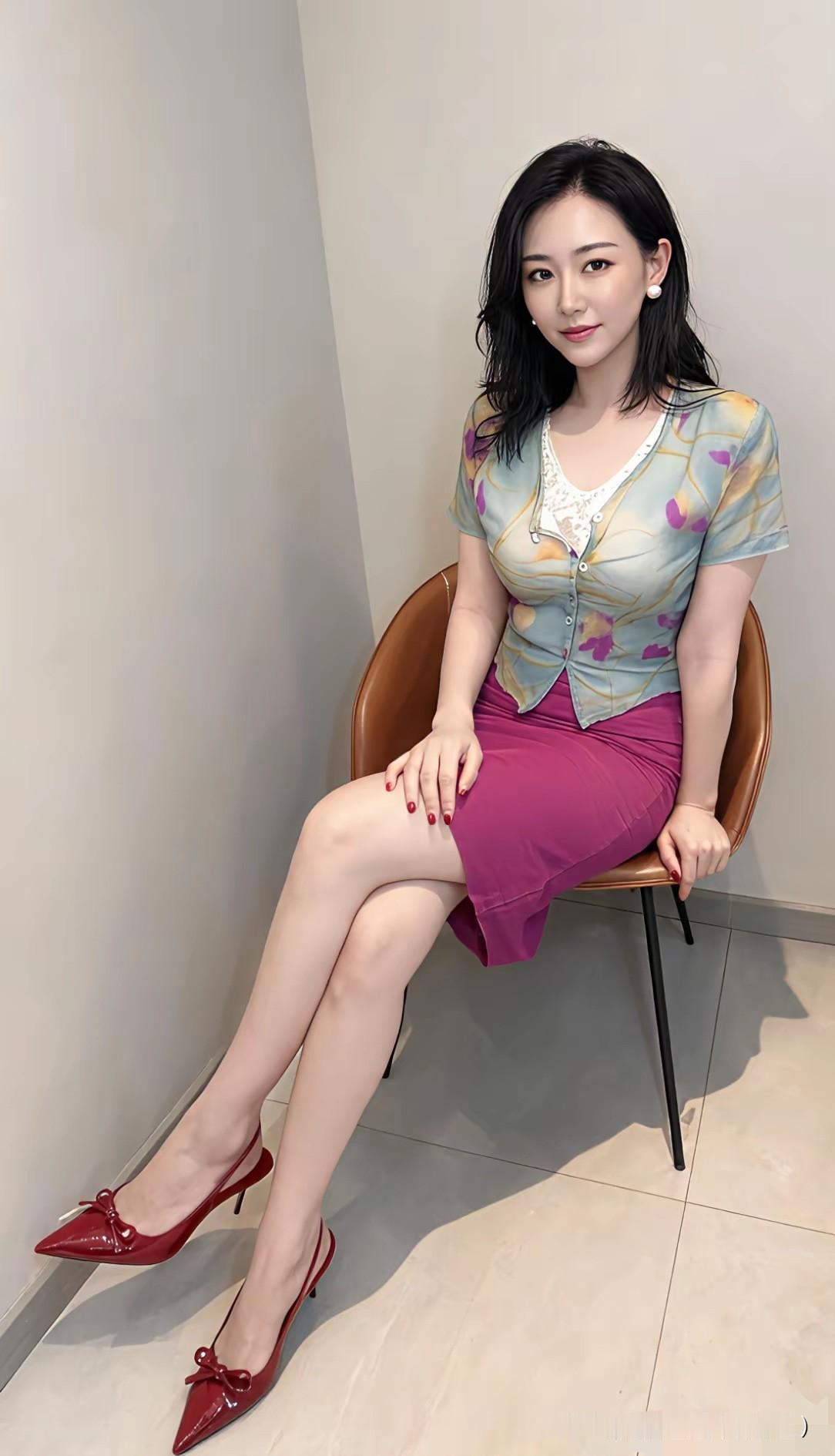 撞色穿搭，解锁成熟女人韵味。