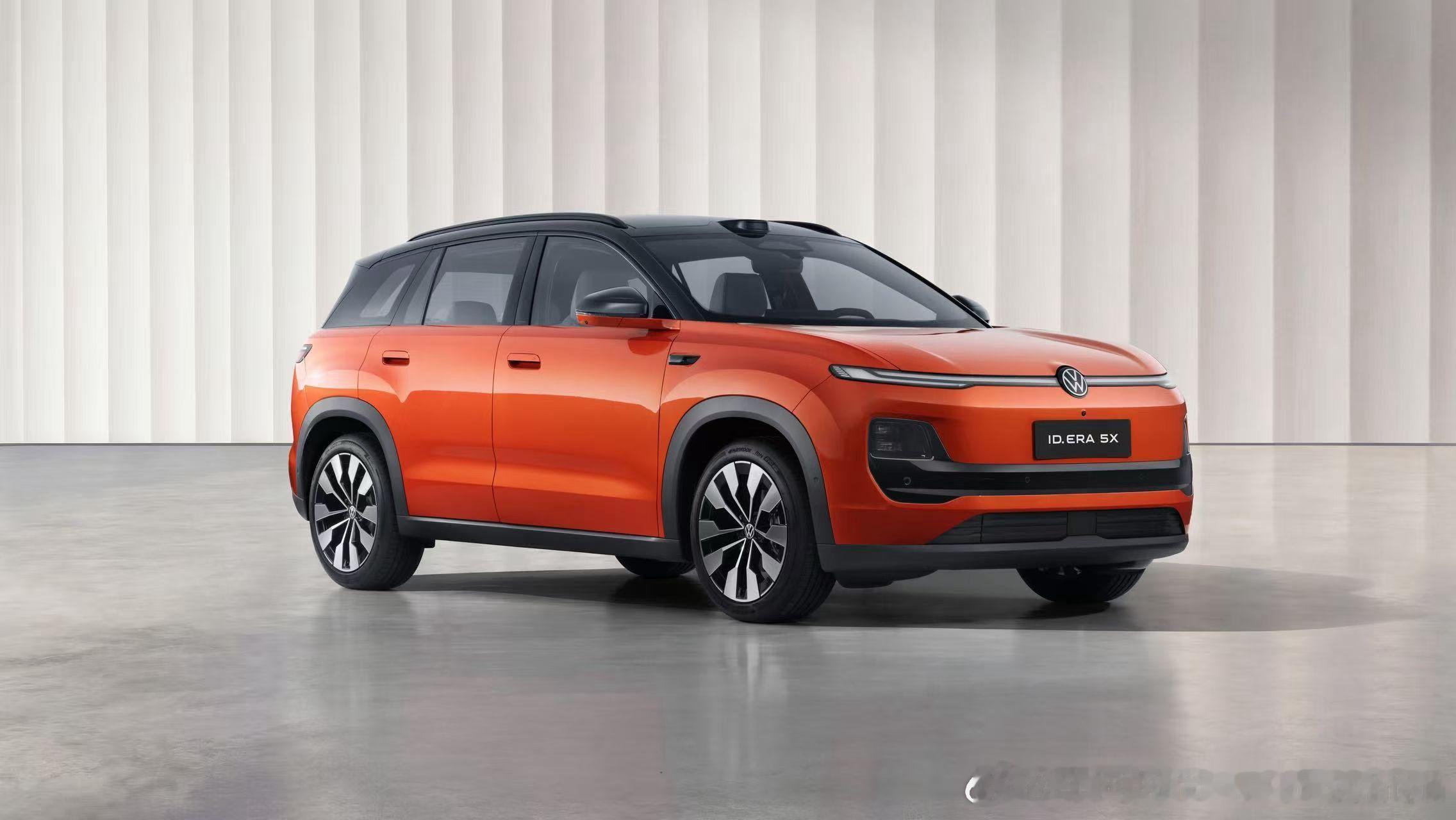 上汽大众ID. ERA 5X申报图发布这是一款中高级纯电SUV，轴距2815毫米