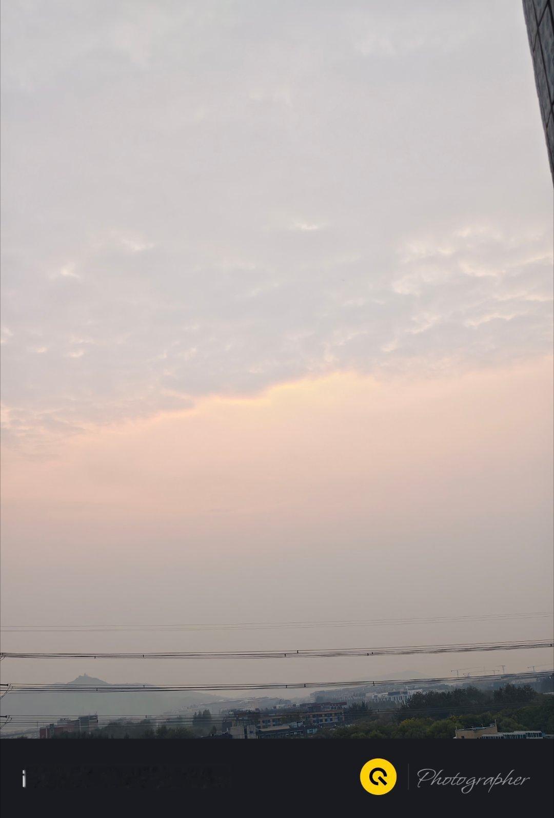记录下今天的好天气，明天就没有了 ​​​