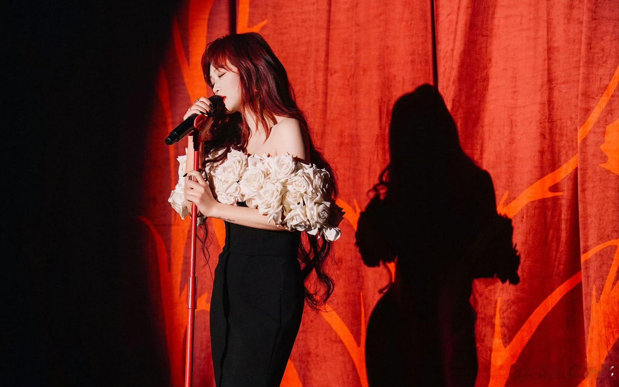 陈婧霏红霞影剧院陈婧霏在演出中展示了她卓越的舞台掌控力，每一首歌都能带领观众进入