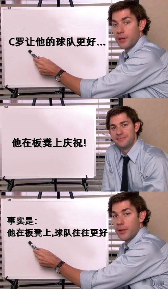 ✅C罗让他的球队更好❓
一次又一次被证明！[ok][可爱]