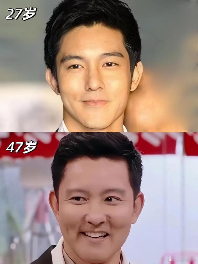 47岁的立威廉头发还这么多，发际线竟然稳如泰山，和20年前的一毛一样 ​​​
