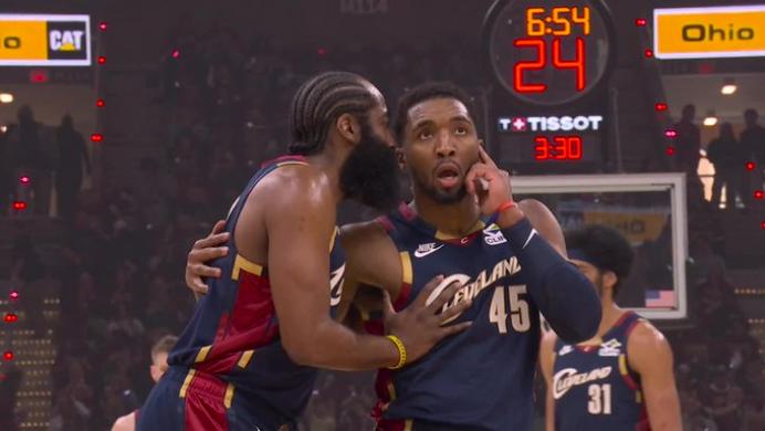 36 岁哈登打疯了！5 抢断创历史，英格拉姆 15 中 3 彻底拉胯

NBA 