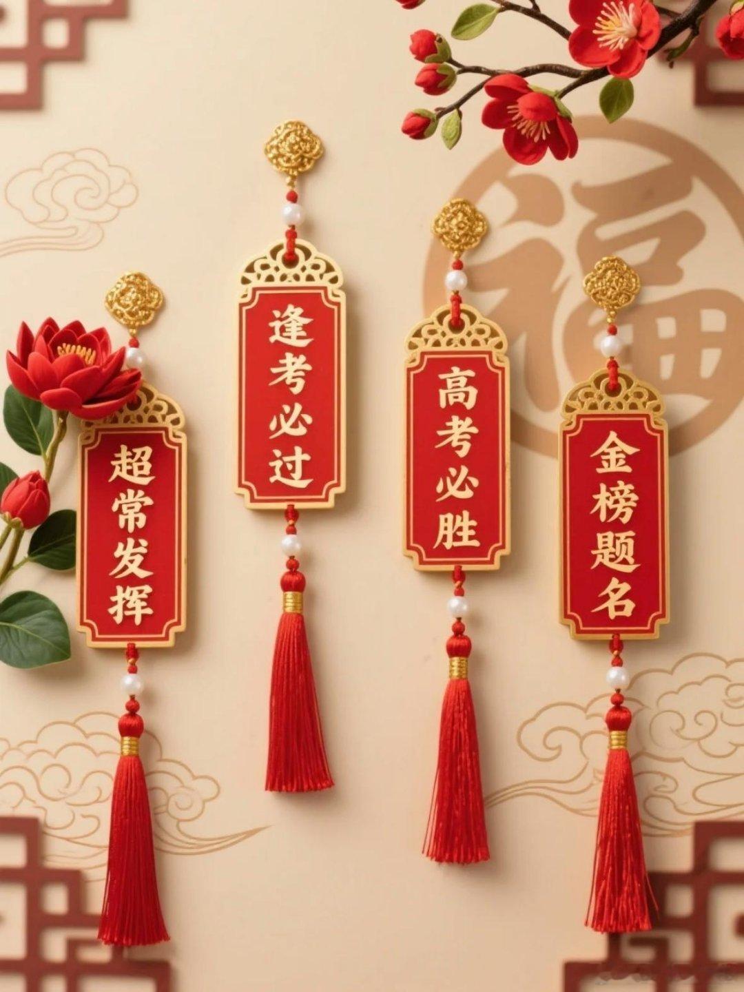 愿每一位奔赴考场的少年：提笔心笃定，落笔有佳音，十载寒窗不负，往后前路锦绣，旗开