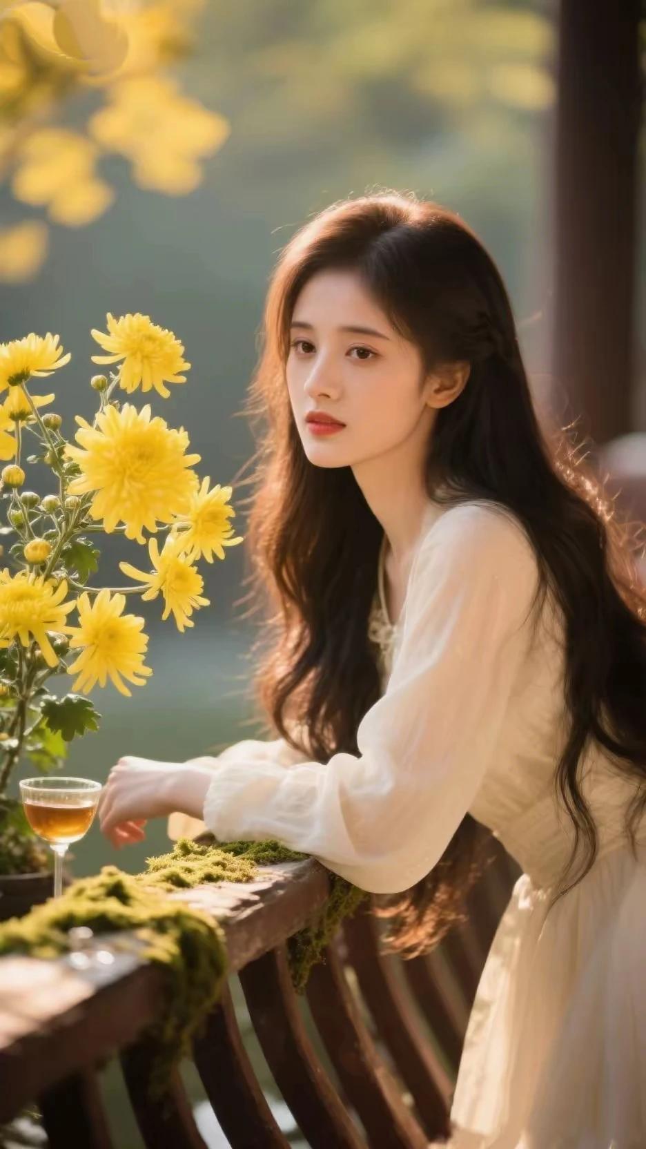 上联：一地落叶恨秋雨
下联：百花齐放爱春风