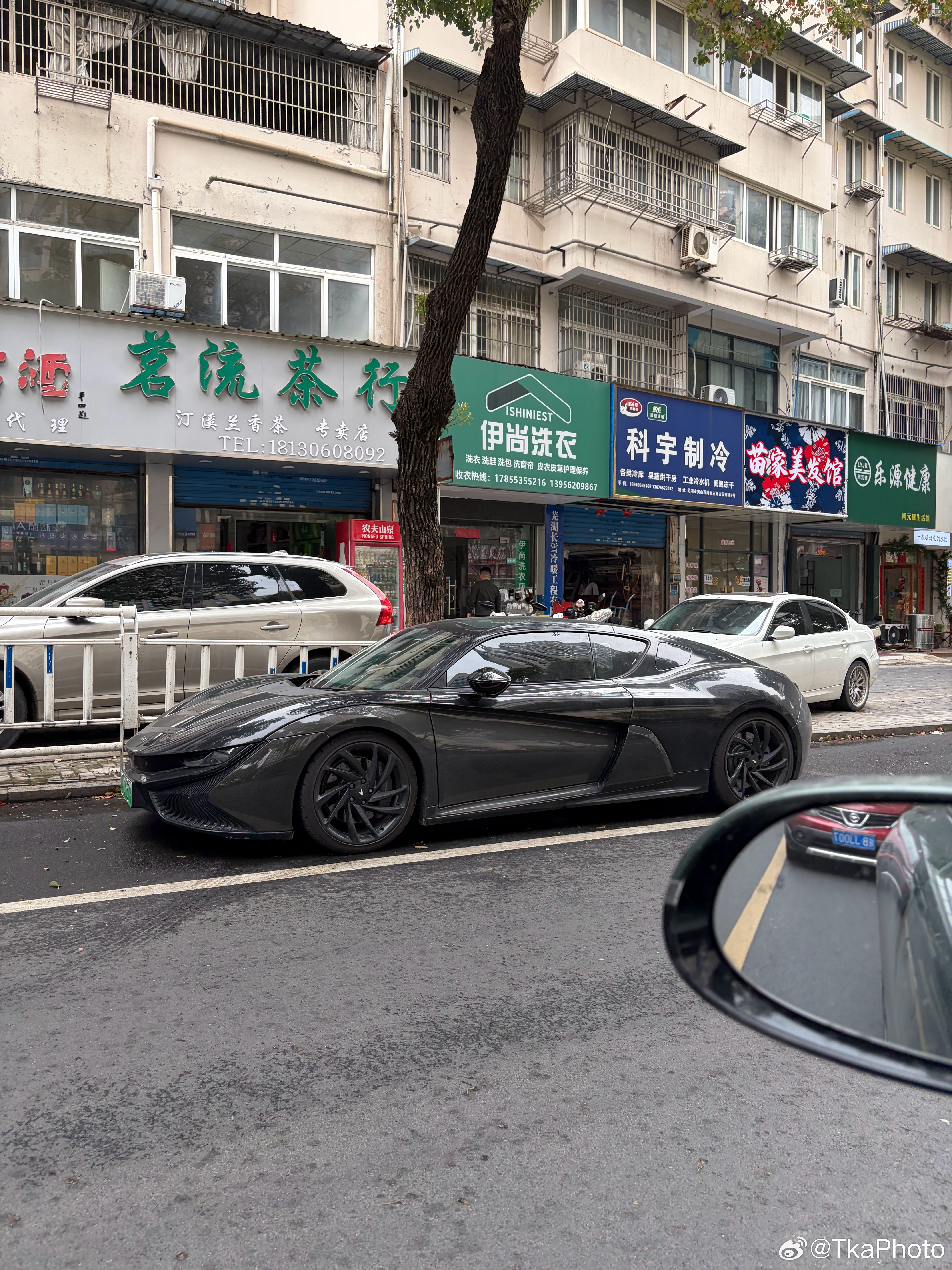 第一次看见上牌的 前途k50 这个是真的少见 