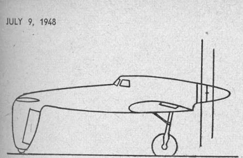 英国二战脑洞，阿姆斯特朗·惠特沃斯前翼式战斗机。作者Bell_airacuda3