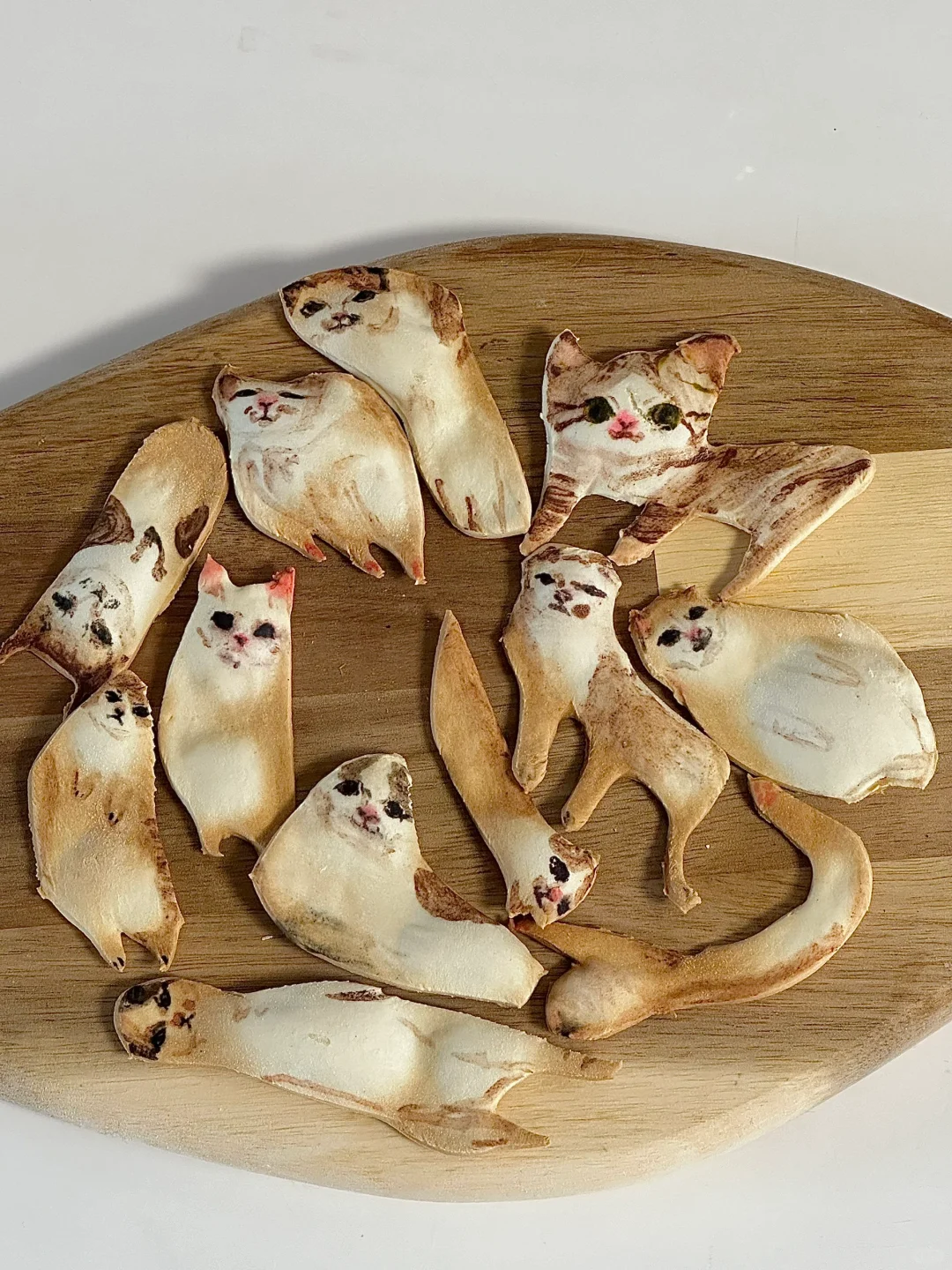 无边猫猫抱枕饼干
