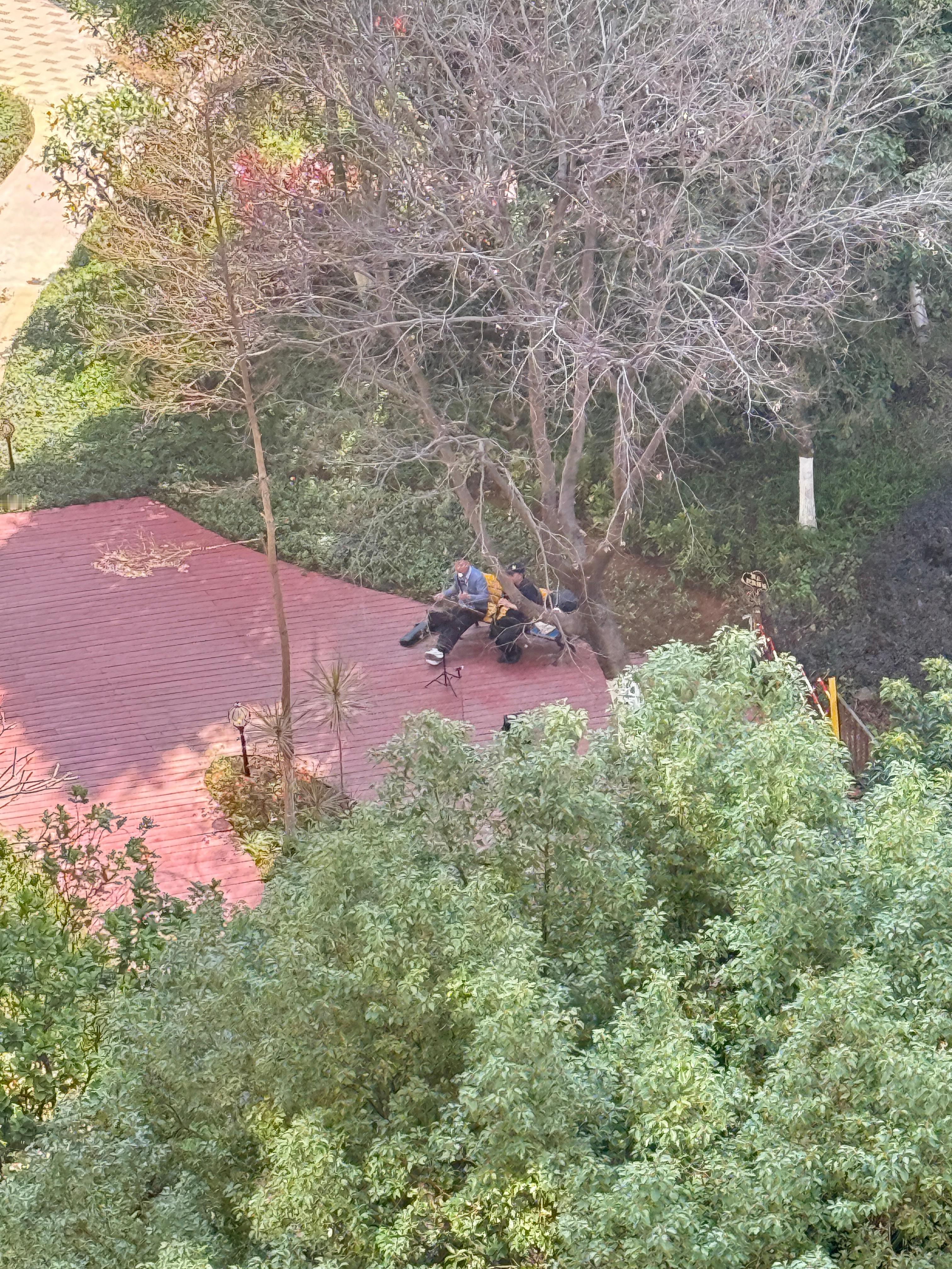 今天本来想多睡会儿，早上九点多就被难听的音乐声吵醒了。一开始以为是谁家出殡了，问