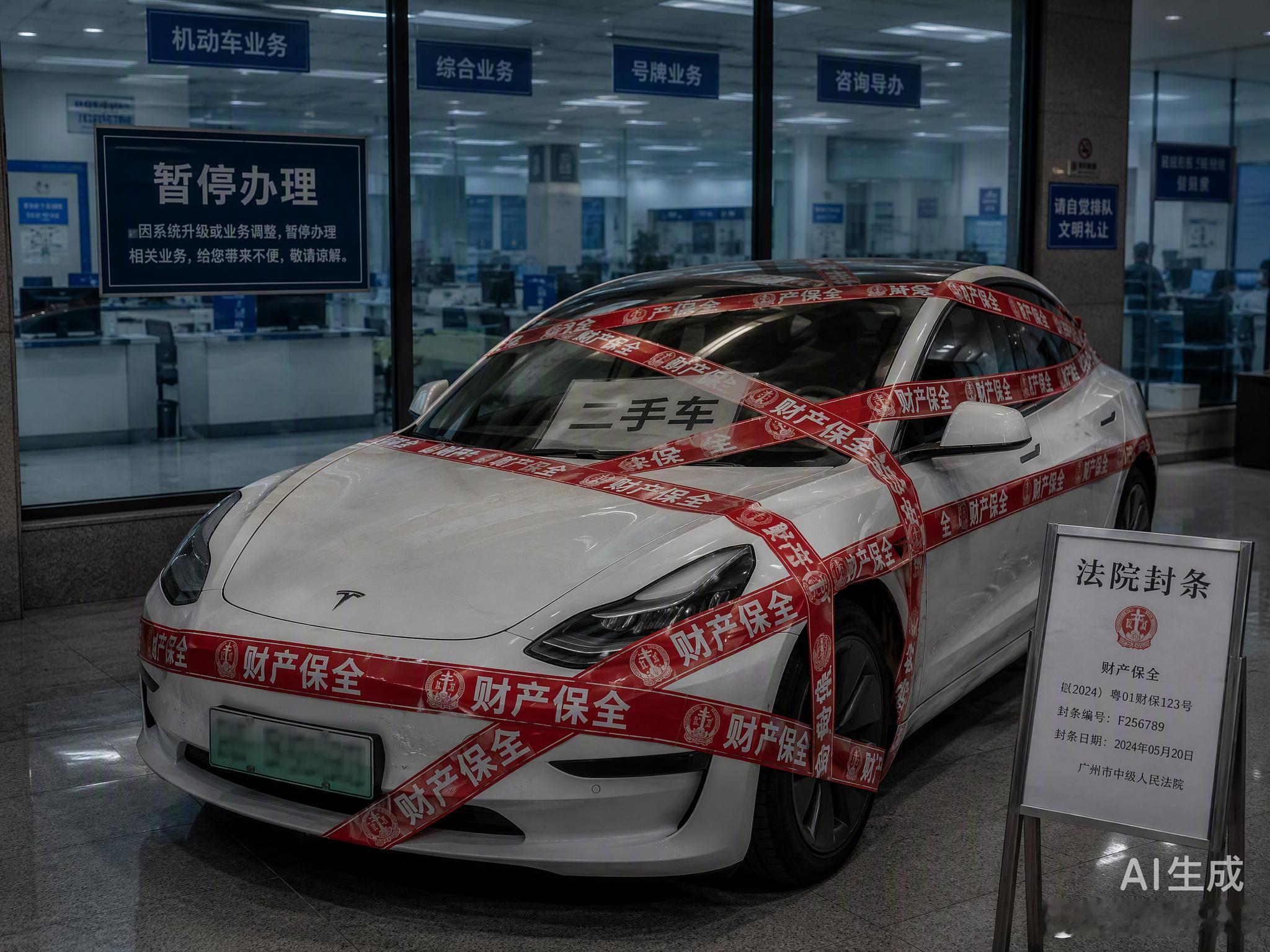 买车最怕的不是车况差，而是车本身“不干净”。杭州这位同行花9.5万买的二手特斯拉