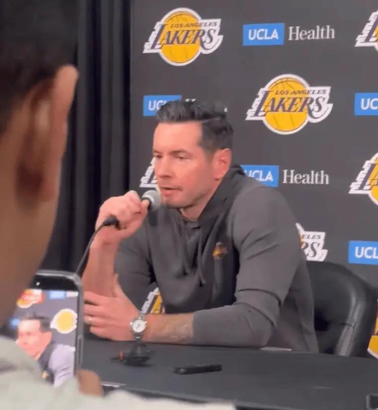 雷迪克：“我已与范德比尔特会面交谈，这次沟通非常顺利！”湖人vs勇士