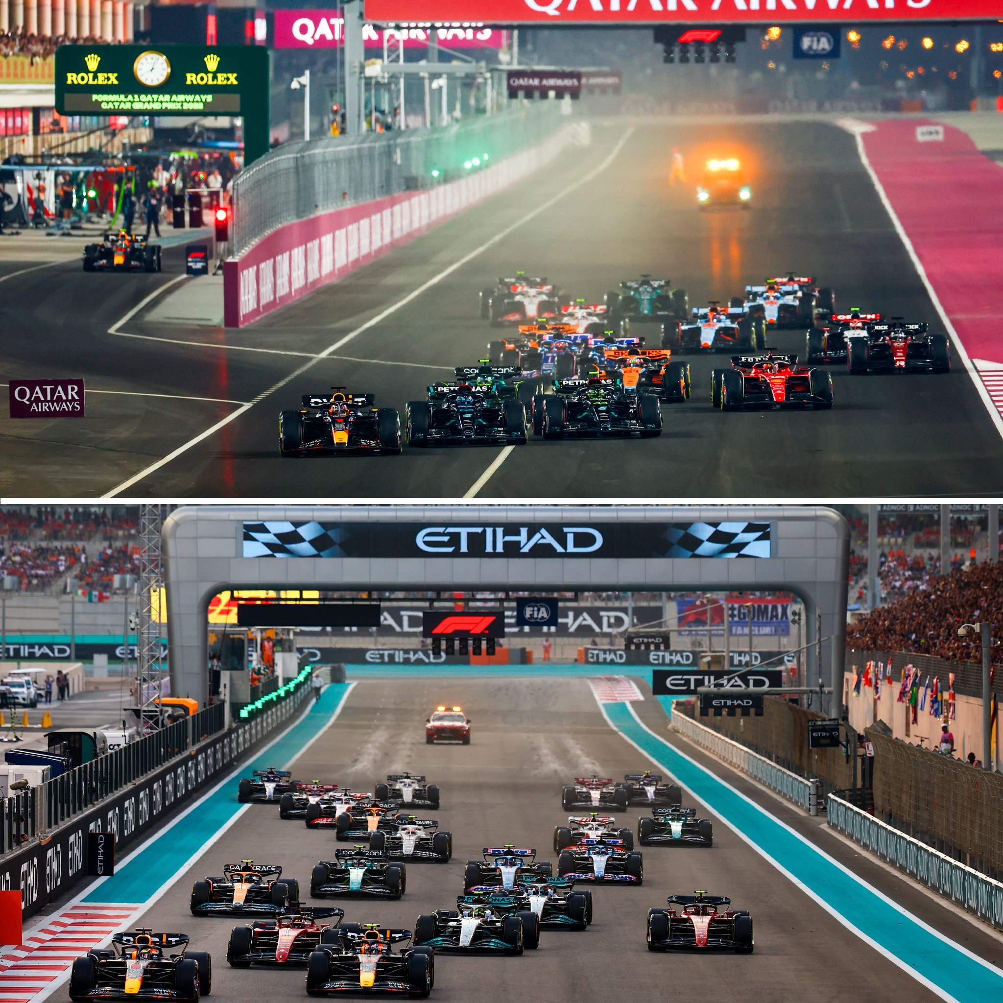 f1 FOM CEO多梅尼卡利确认，本赛季最后两场大奖赛将在卡塔尔和阿布扎比举行