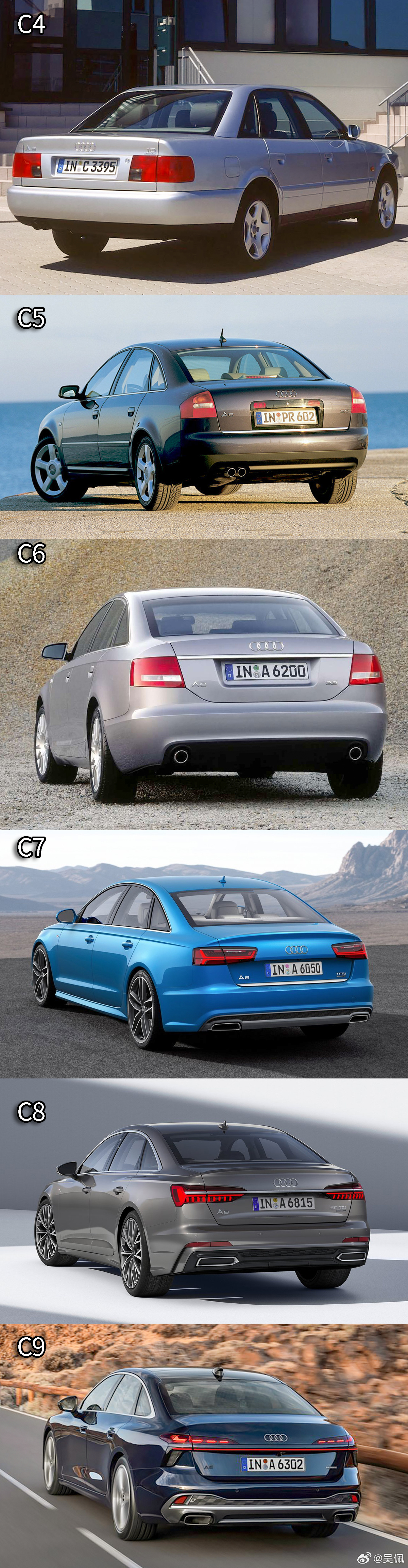 上一条（网页链接），很多人都在说C5代特经典，尾灯也好看，你觉得呢？哪一代之后“