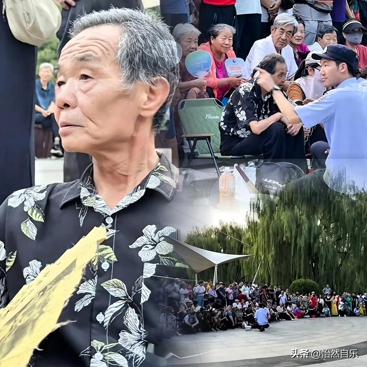 终于坐不住了
轮滑达人王继成在丰益公园展示42天交谊舞，还被公园工作人员“请”去