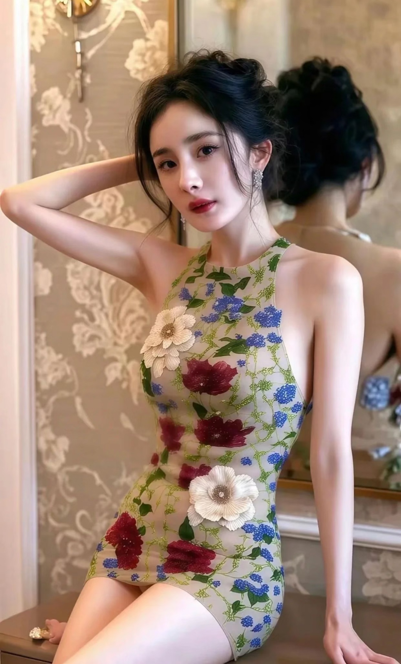 今天祝大美女杨幂生日快乐​​​