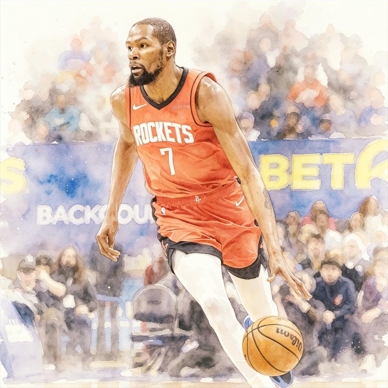 完了！这就是上场强行复出的代价！杜兰特因左脚踝扭伤，确定缺席今天主场对阵湖人的关